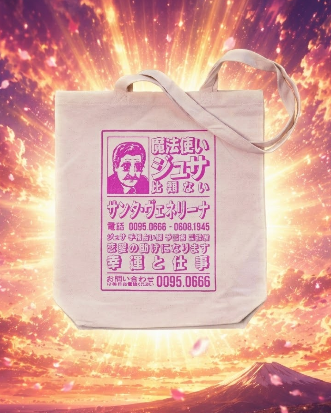 Tote Bag "マジシャンGIU-SAN"