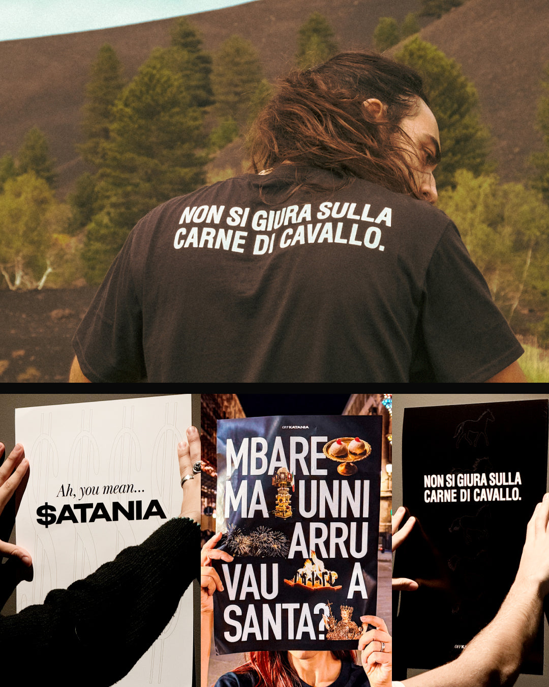 T-Shirt KAVALLO + 1 Manifesto casuale